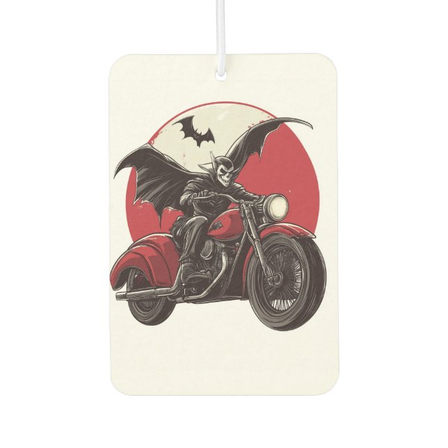  Moonlit Vampire Ride Car Air Freshener (Front)