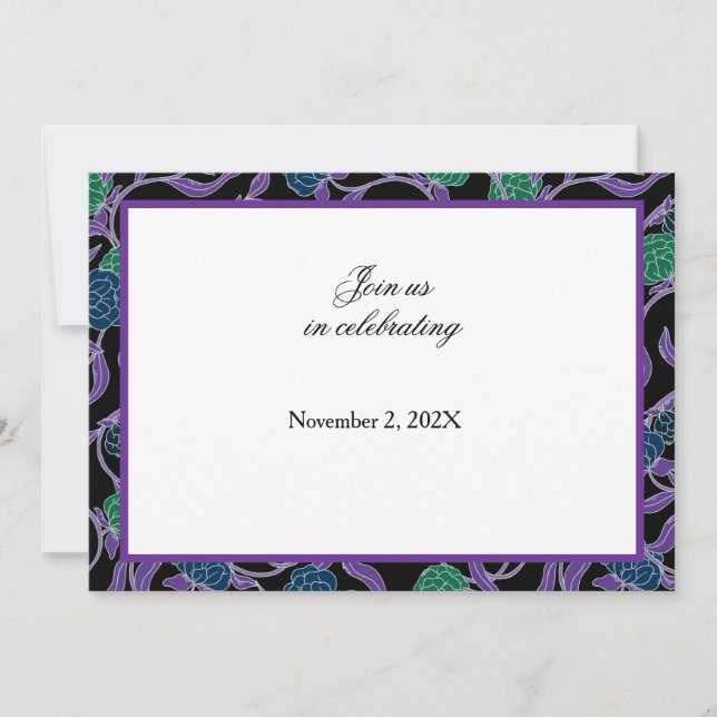 Moonlit Vine - Mysticool Collection Invitation (Front)