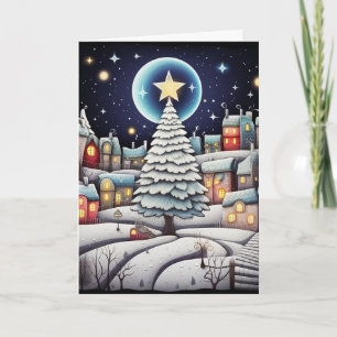 Moonlit Winter of Joy Card
