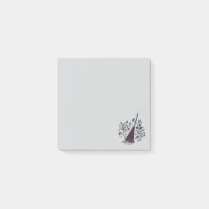 Moonlit Witchy Halloween Pattern Post-it Notes