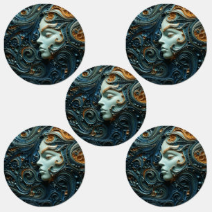 Moonlit Woman 3D Art