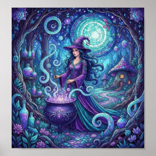 MoonLitForestWitch Poster