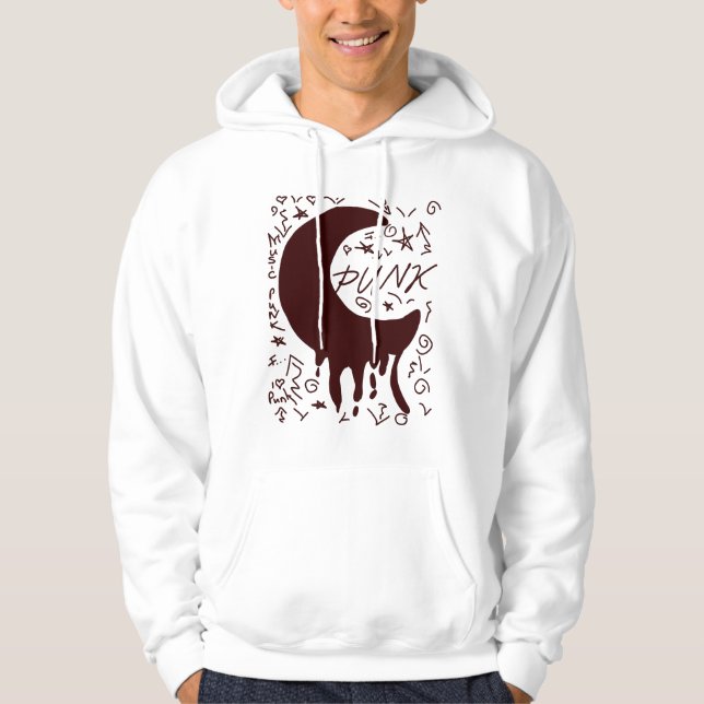 Moonpunk Drop punk Hoodie (Front)