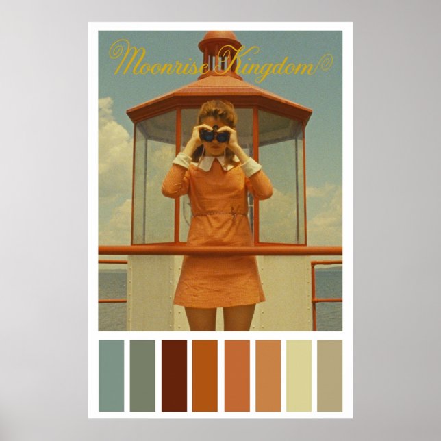 Moonrise Kingdom Movie Poster (Front)