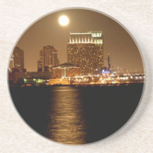 moonrise over San Diego