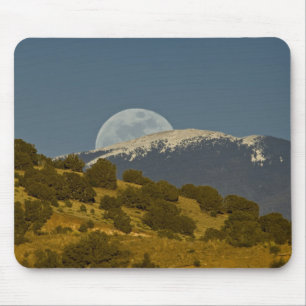 Moonrise over the Sangre de Cristo Mountains, Mouse Mat