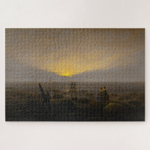 Moonrise Over the Sea – Caspar David Friedrich Jigsaw Puzzle