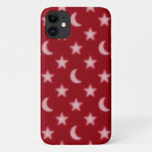 Moons and stars pattern iPhone 11 case