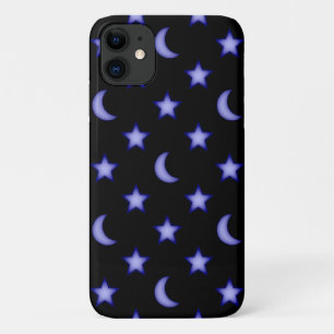Moons and stars pattern iPhone 11 case
