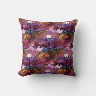 Moons  in the trees.... cushion