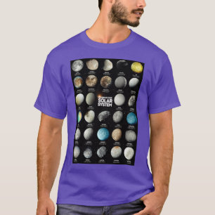 Moons of Our Solar System T-Shirt