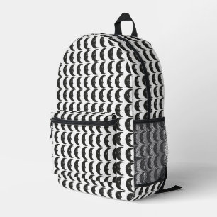 Moons Printed Backpack