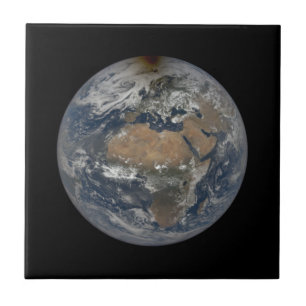 Moon's shadow on Earth - June 10 solar eclipse  Tile