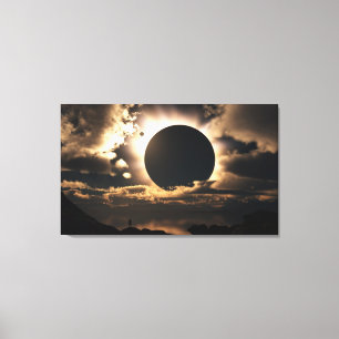 Moonshadow Canvas Print