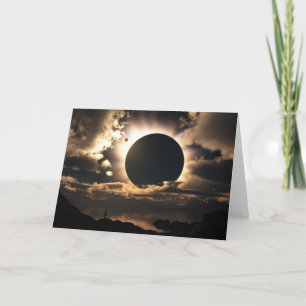 Moonshadow Greeting Card