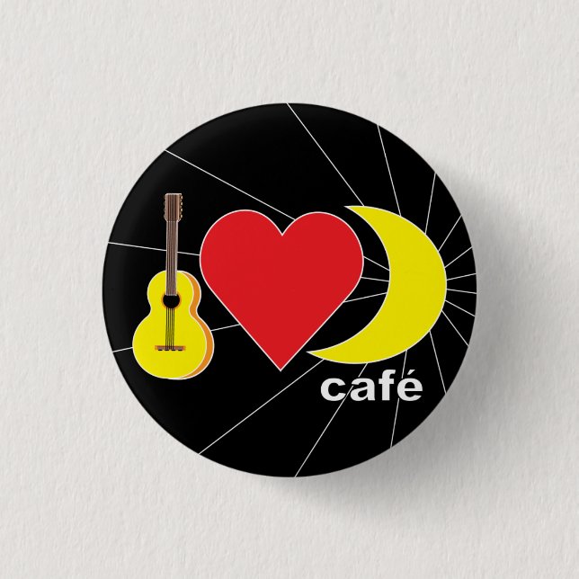 Moonshine Cafe 3 Cm Round Badge (Front)