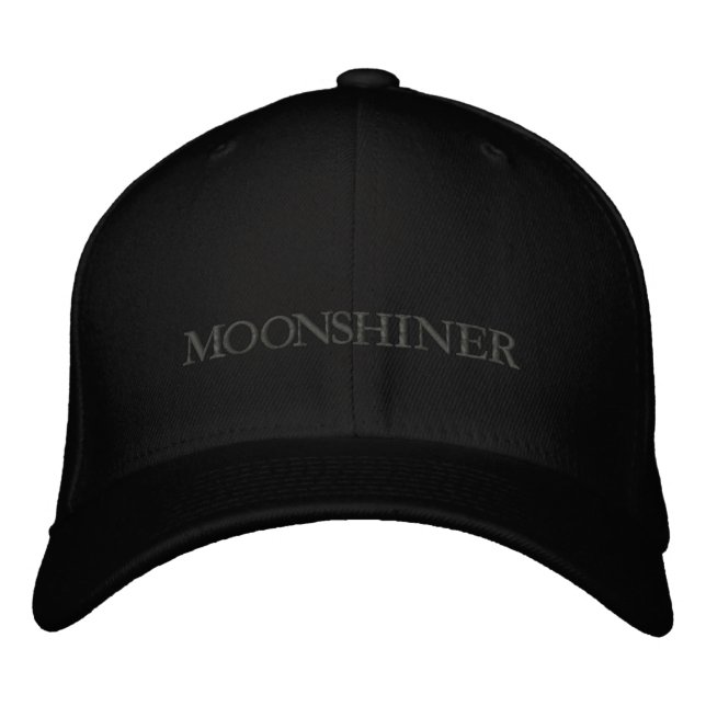MOONSHINE EMBROIDERED HAT (Front)