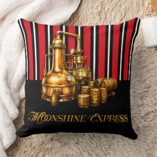 Moonshine Express Luxury Design Pillow! Cushion