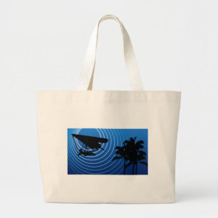 moonshine hang gliding large tote bag