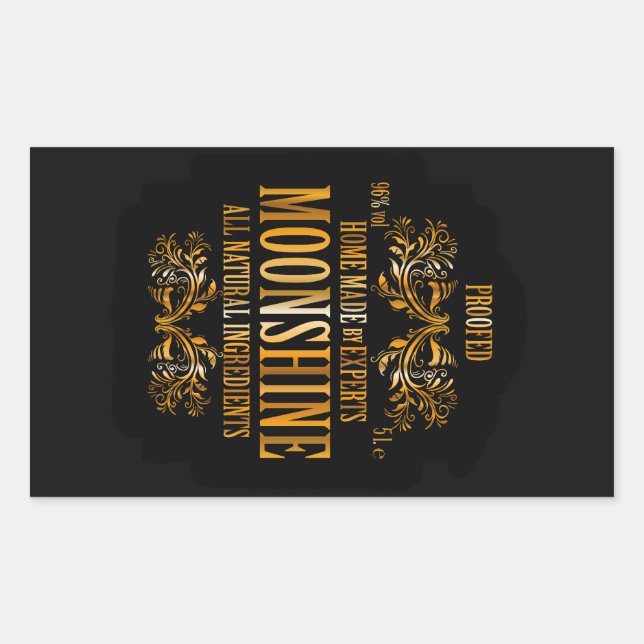Moonshine label (Front)