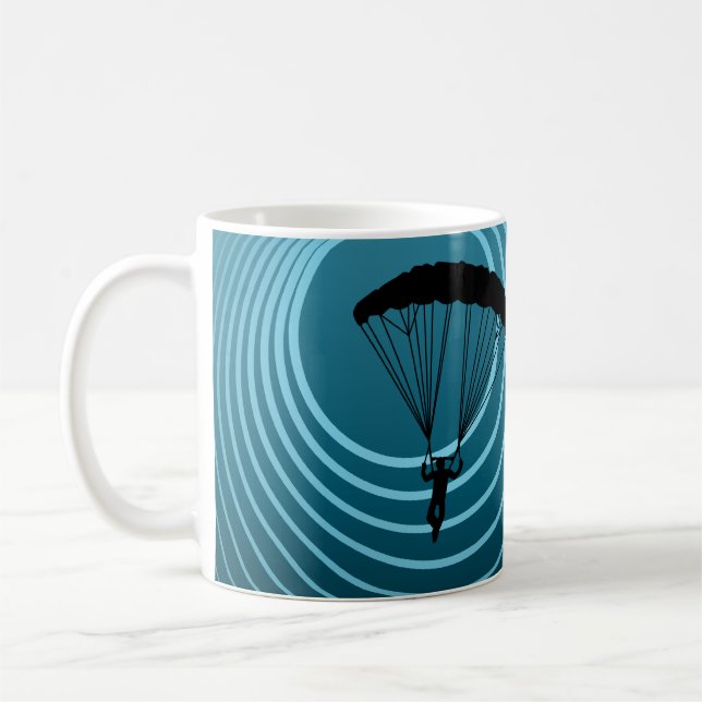 moonshine skydiver coffee mug (Left)