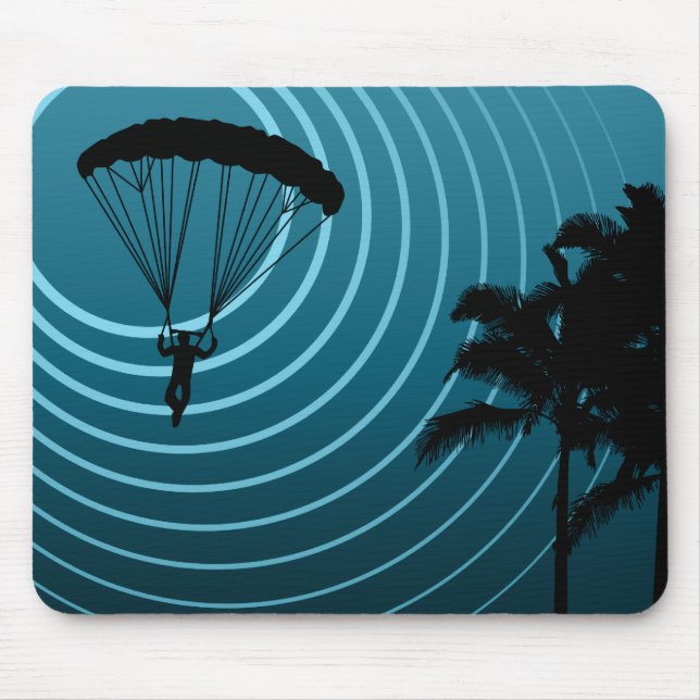 moonshine skydiving mouse mat (Front)