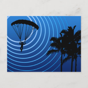 moonshine skydiving postcard