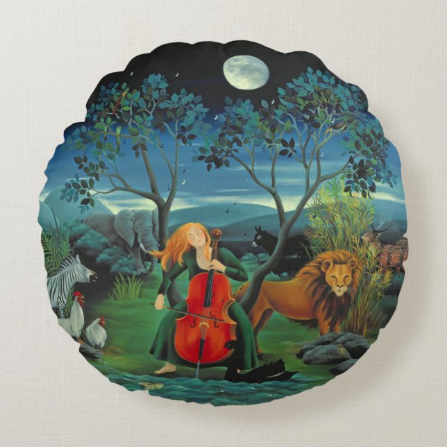 Moonshine Sonata 2006 Round Cushion (Front)