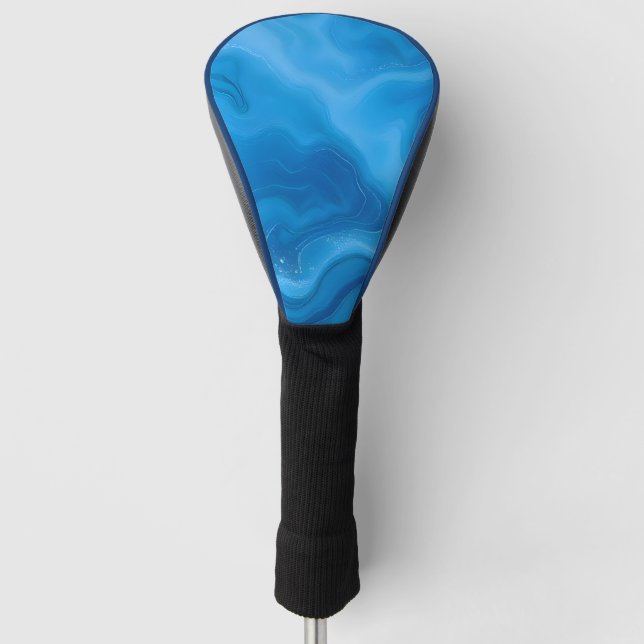 Moonstone Blue  Golf Head Cover (Front)
