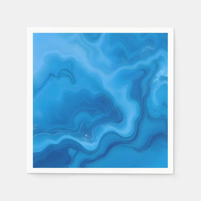 Moonstone Blue Napkin (Front)