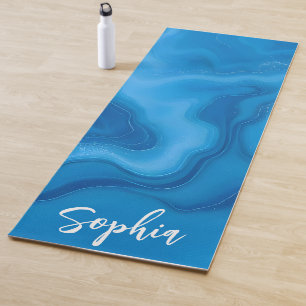 Moonstone Blue Yoga Mat