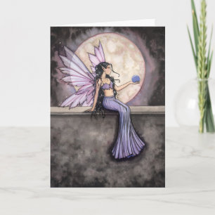 Moonstone Fairy Greeting Card
