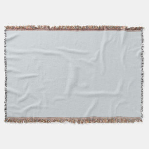 Moonstone Grey Solid Throw Blanket