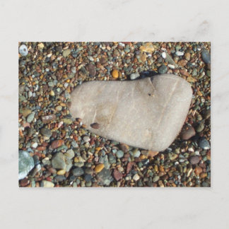 Moonstones at the beach postcard