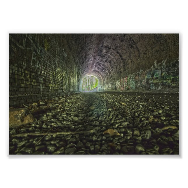 Moonville Tunnel, Ohio Photo Print (Front)