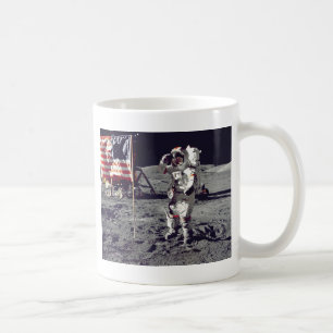 Moonwalk Apollo 17 Coffee Mug