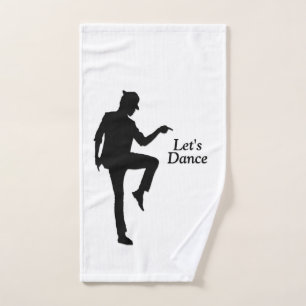 Moonwalk Dancer Hand Towel