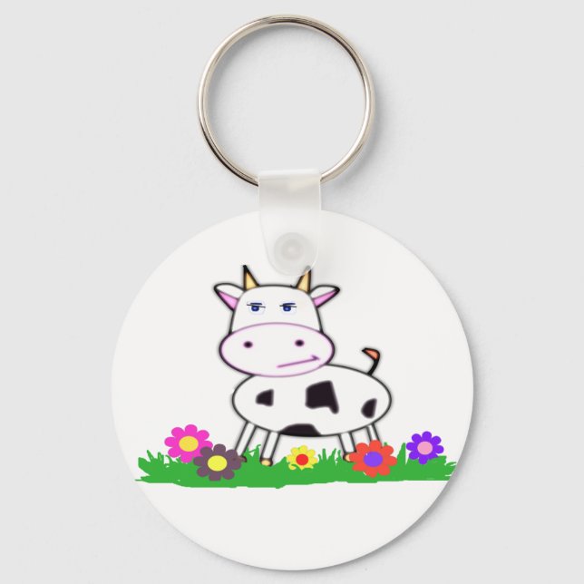 moooo!!! key ring (Front)