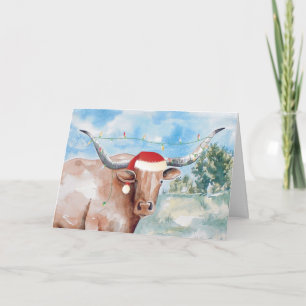 Mooooie Christmas Holiday Card
