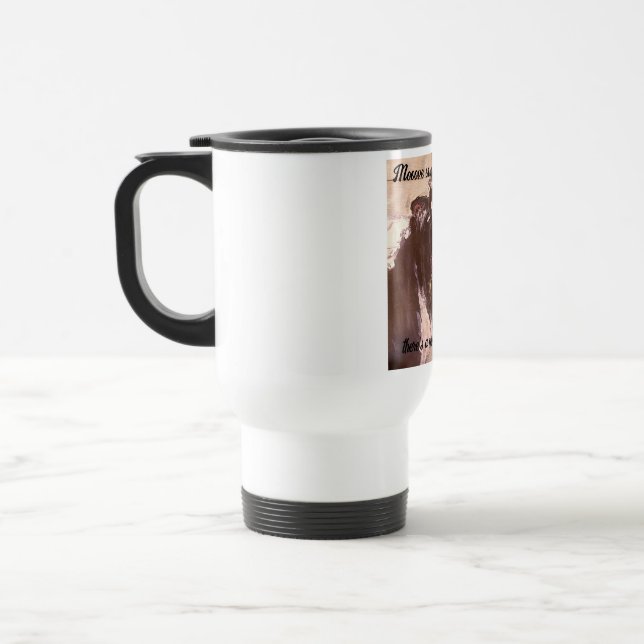 Mooove on travel mug (Left)