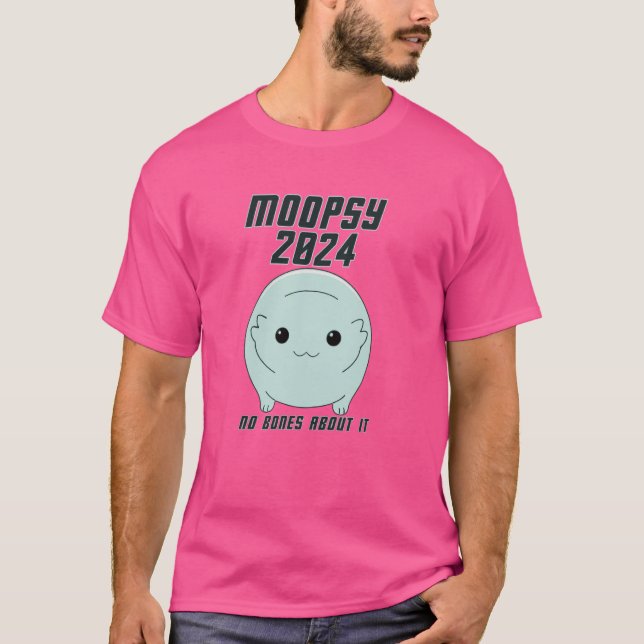 Moopsy 2024 (Dark Text) T-Shirt (Front)