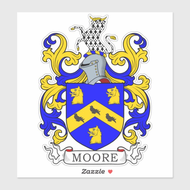Moore Family Crest (Sheet)