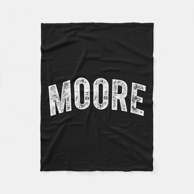 Moore  fleece blanket (Front)