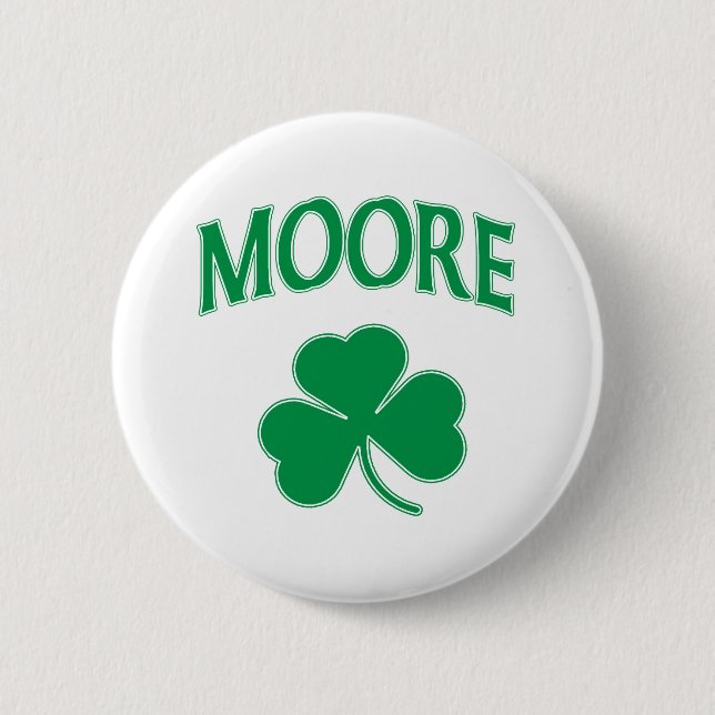 Moore Irish 6 Cm Round Badge (Front)