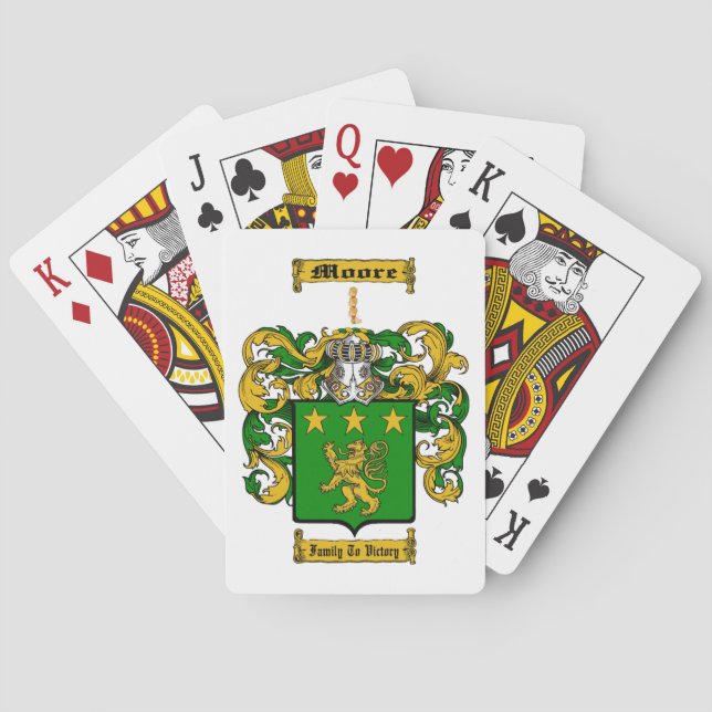 Moore (Irish) Playing Cards (Back)
