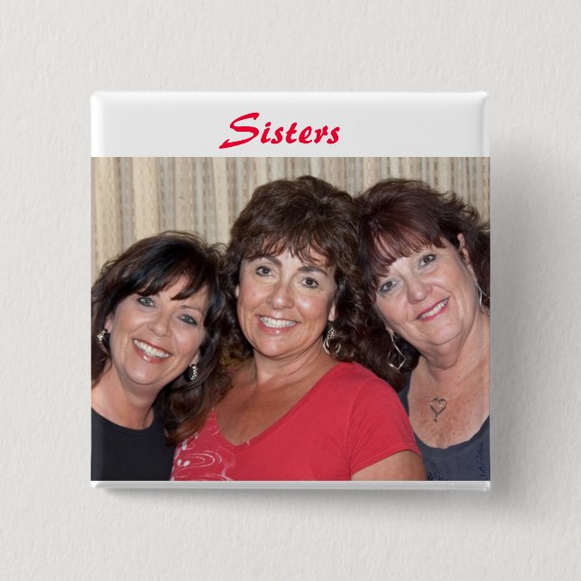 Moore Sisters 15 Cm Square Badge (Front)