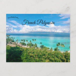 Mo'orea French Polynesia Postcard