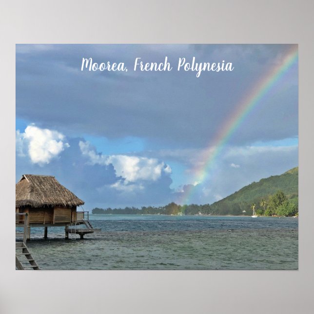 Moorea, French Polynesia Poster (Front)