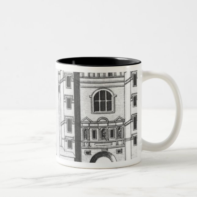 Moorgate and Newgate Two-Tone Coffee Mug (Right)