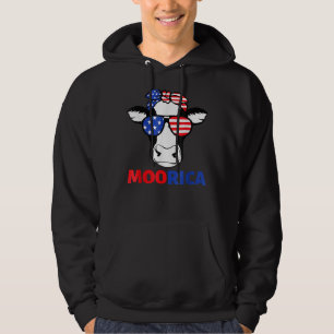 Moorica Shirt 4th Of July Patriotic Cow Independen